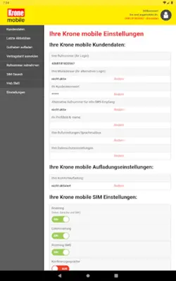 Krone mobile android App screenshot 7